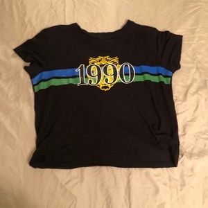 Black graphic t-shirt